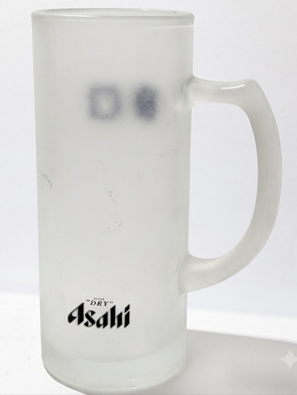 2000s Asahi Super Dry 400ml Frosted Beer Stein / Beer Mug